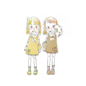 Peanuts (Peanuts)さんの双子のキャラクターデザインへの提案