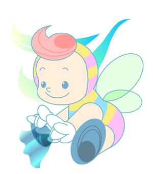 animal fish ()さんのHPやブログで使うキャラクターデザイン。「そよかぜくん」２～３頭身　女性受け可愛らしい清潔感あるへの提案