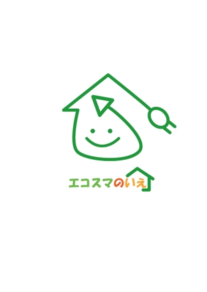 BLACK62 (BLACK62)さんの住宅会社の住宅商品「エコスマのいえ」のロゴへの提案