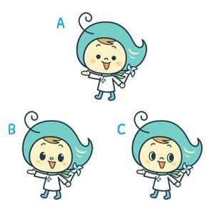 Gu333 ()さんのHPやブログで使うキャラクターデザイン。「そよかぜくん」２～３頭身　女性受け可愛らしい清潔感あるへの提案