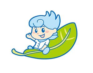 ただかずひと (kazuhito_tada)さんのHPやブログで使うキャラクターデザイン。「そよかぜくん」２～３頭身　女性受け可愛らしい清潔感あるへの提案