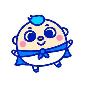 ParuNaka (parunaka)さんのHPやブログで使うキャラクターデザイン。「そよかぜくん」２～３頭身　女性受け可愛らしい清潔感あるへの提案
