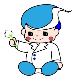 marie (mariesh)さんのHPやブログで使うキャラクターデザイン。「そよかぜくん」２～３頭身　女性受け可愛らしい清潔感あるへの提案