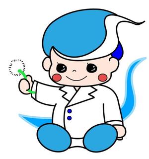 marie (mariesh)さんのHPやブログで使うキャラクターデザイン。「そよかぜくん」２～３頭身　女性受け可愛らしい清潔感あるへの提案