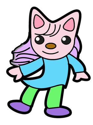 おとう (akubal9)さんのHPやブログで使うキャラクターデザイン。「そよかぜくん」２～３頭身　女性受け可愛らしい清潔感あるへの提案