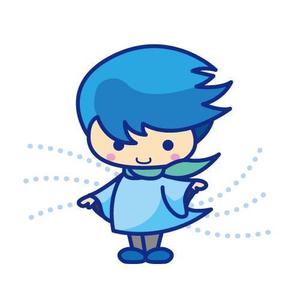 IKOHS DESIGN (ikohs-design)さんのHPやブログで使うキャラクターデザイン。「そよかぜくん」２～３頭身　女性受け可愛らしい清潔感あるへの提案
