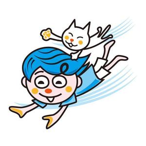 かものはしチー坊 (kamono84)さんのHPやブログで使うキャラクターデザイン。「そよかぜくん」２～３頭身　女性受け可愛らしい清潔感あるへの提案