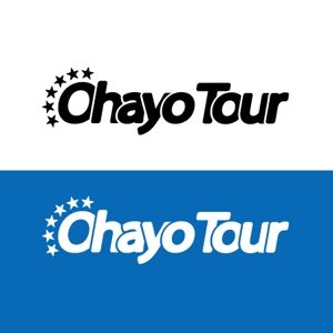 katu_design (katu_design)さんの訪日外国人向けの日本を体験するツアー「Ohayo Tour」のロゴ作成への提案