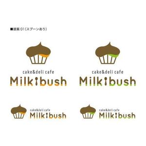 k_d (designer_k)さんのｃａｋｅ＆ｄｅｌｉ　ｃａｆｅのロゴへの提案