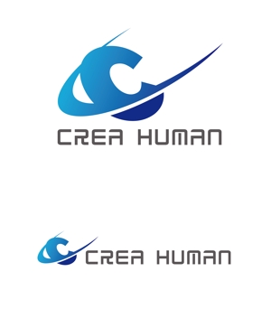 luxman0218 (luxman0218)さんの地方新設人材会社CREA HUMANのロゴへの提案
