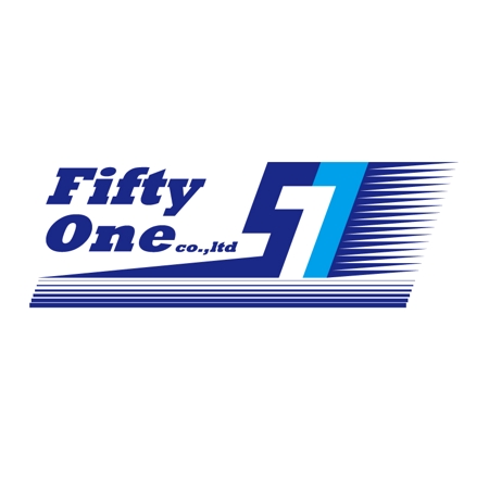 Team_Kさんの「Fifty  One.co.,ltd   51」のロゴ作成への提案