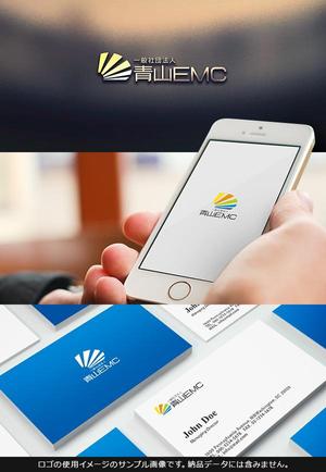 SakutaDesign (Saku-TA)さんの総合エネルギー会社　一般社団法人青山EMC　の　ロゴへの提案