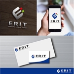 ispd (ispd51)さんの新規設立会社「ERIT」のロゴ作成依頼への提案