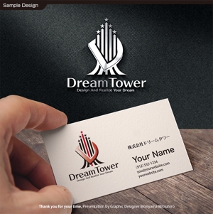 m_mhljm (m_mhljm)さんの【会社名のロゴコンペ】DreamTower ロゴデザイン！への提案