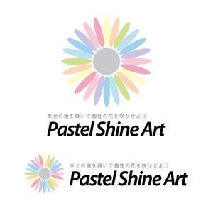 j-design (j-design)さんの日本パステルシャインアート協会のロゴへの提案