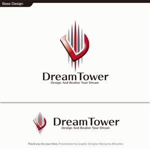 m_mhljm (m_mhljm)さんの【会社名のロゴコンペ】DreamTower ロゴデザイン！への提案