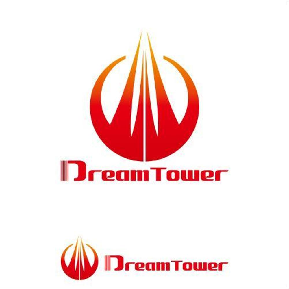 【会社名のロゴコンペ】DreamTower ロゴデザイン！