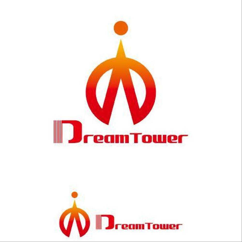 【会社名のロゴコンペ】DreamTower ロゴデザイン！