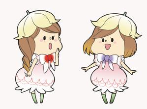 松井友紀 ()さんの双子のキャラクターデザインへの提案