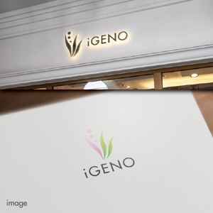 late_design ()さんのDNA遺伝子検査　「iGENO」のロゴへの提案