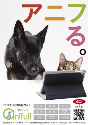nekofuさんのペット系情報ポータルサイトの立ち上げに伴う宣伝ポスターのデザインへの提案