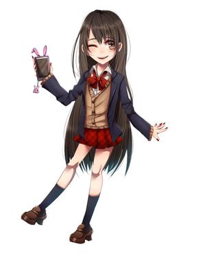 ぴこぴー (minapi)さんの制服を着たかわいいロリ系な女の子のイラストを募集します。（twitterアイコン、サイトなどで利用）への提案