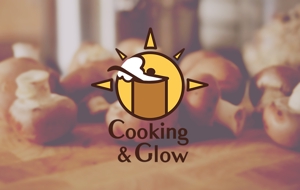 lamplamp ()さんの飲食店「Cooking&Glow」のロゴへの提案