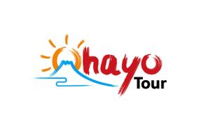 DCr (DEExCreation)さんの訪日外国人向けの日本を体験するツアー「Ohayo Tour」のロゴ作成への提案