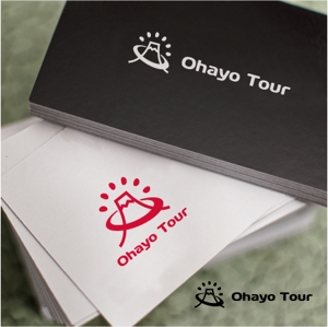 drkigawa (drkigawa)さんの訪日外国人向けの日本を体験するツアー「Ohayo Tour」のロゴ作成への提案