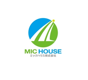 ヘッドディップ (headdip7)さんの不動産売買仲介業 MIC house カタカナの場合 ミックハウス株式会社 ロゴへの提案