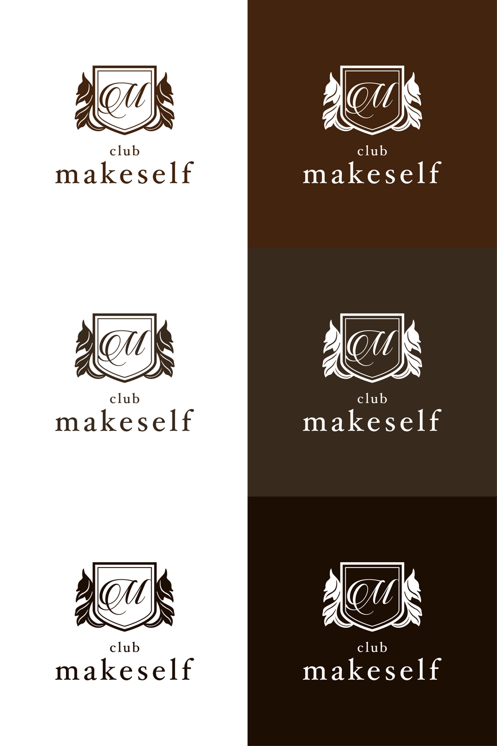 飲食店 クラブ「make self」のロゴ
