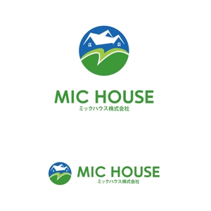 sirou (sirou)さんの不動産売買仲介業 MIC house カタカナの場合 ミックハウス株式会社 ロゴへの提案