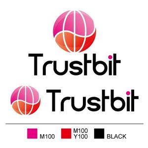 okatotokiさんの株式会社トラストビットのロゴデザインへの提案