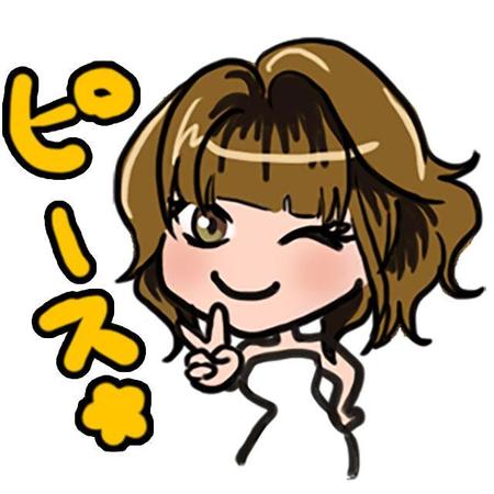 チコ (toumi_chiko)さんの大人女性のLINEスタンプ作成　（似顔絵）への提案