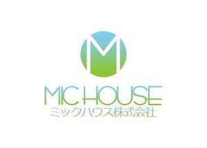 さんの不動産売買仲介業 MIC house カタカナの場合 ミックハウス株式会社 ロゴへの提案
