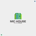 mae_chan ()さんの不動産売買仲介業 MIC house カタカナの場合 ミックハウス株式会社 ロゴへの提案