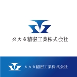 FDP ()さんの精密部品加工メーカー「タカタ精密工業株式会社」のロゴへの提案