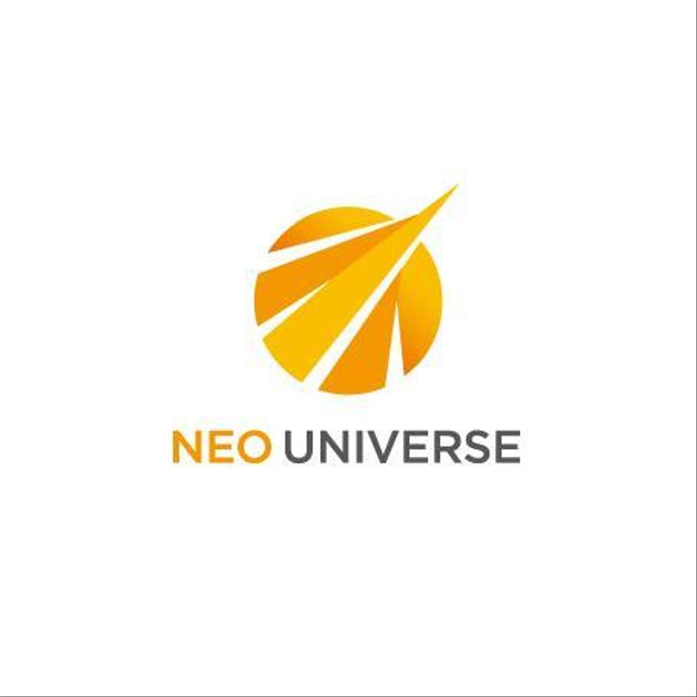 新規企業「NEO　UNIVERSE」の会社ロゴ