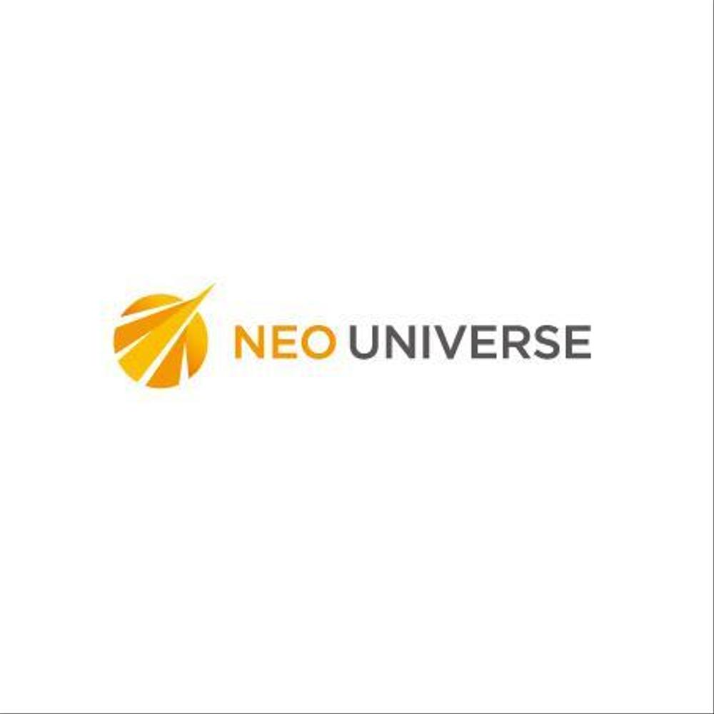 新規企業「NEO　UNIVERSE」の会社ロゴ