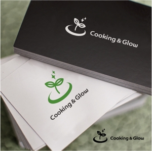 drkigawa (drkigawa)さんの飲食店「Cooking&Glow」のロゴへの提案