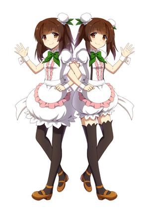 マメタ (kiropin)さんの双子のキャラクターデザインへの提案