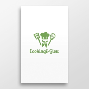 doremi (doremidesign)さんの飲食店「Cooking&Glow」のロゴへの提案