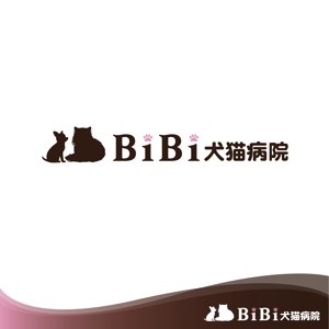 oo_design (oo_design)さんの動物病院「BiBi犬猫病院」のロゴへの提案