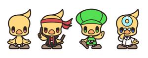 RLYØ【キャラデザ・イラスト制作等】 (ryo_connectal)さんのユニフォーム専門店「ことりや」のキャラクターデザインへの提案