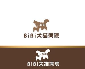 IandO (zen634)さんの動物病院「BiBi犬猫病院」のロゴへの提案