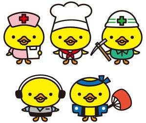 プレミアムオレンジ (premiumorange)さんのユニフォーム専門店「ことりや」のキャラクターデザインへの提案