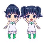 Amidara (Amidara)さんの双子のキャラクターデザインへの提案