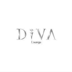 はな (hana_eito)さんの新店ラウンジ「Lounge  DIVA」のロゴへの提案