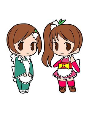 くまーの (kumaomega)さんの双子のキャラクターデザインへの提案