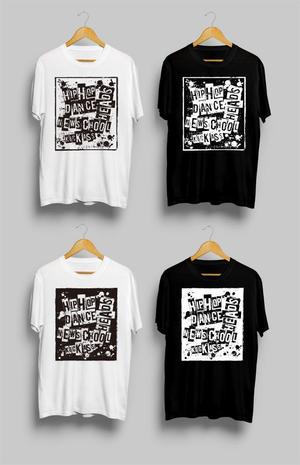 SPARKLINGさんのキッズから大人まで着るHIPHOPダンスのTシャツデザインへの提案